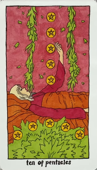 The Cosmic Slumber Tarot